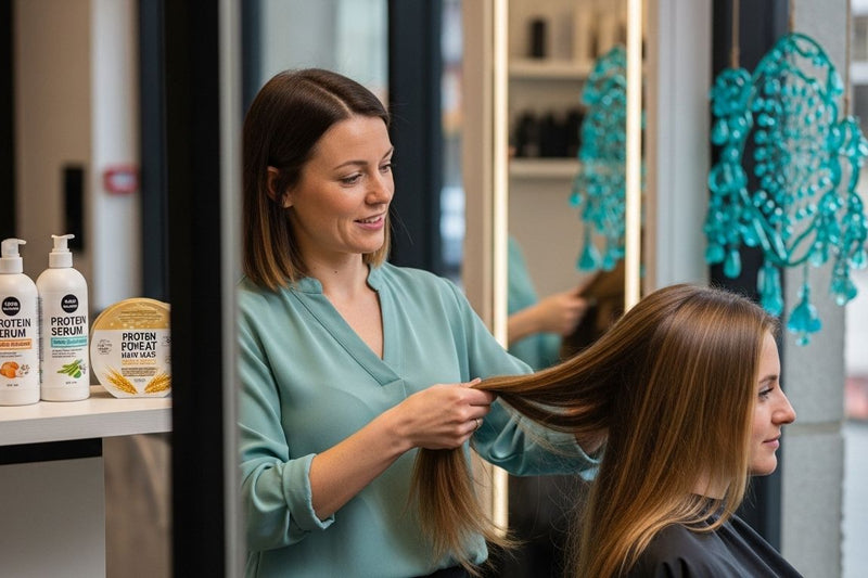 Comprendre le rôle des protéines dans soins cheveux - Piuma Bianca