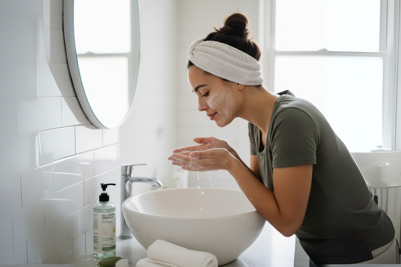 Peau Grasse Visage : Causes, Solutions et Routine Complète 2025