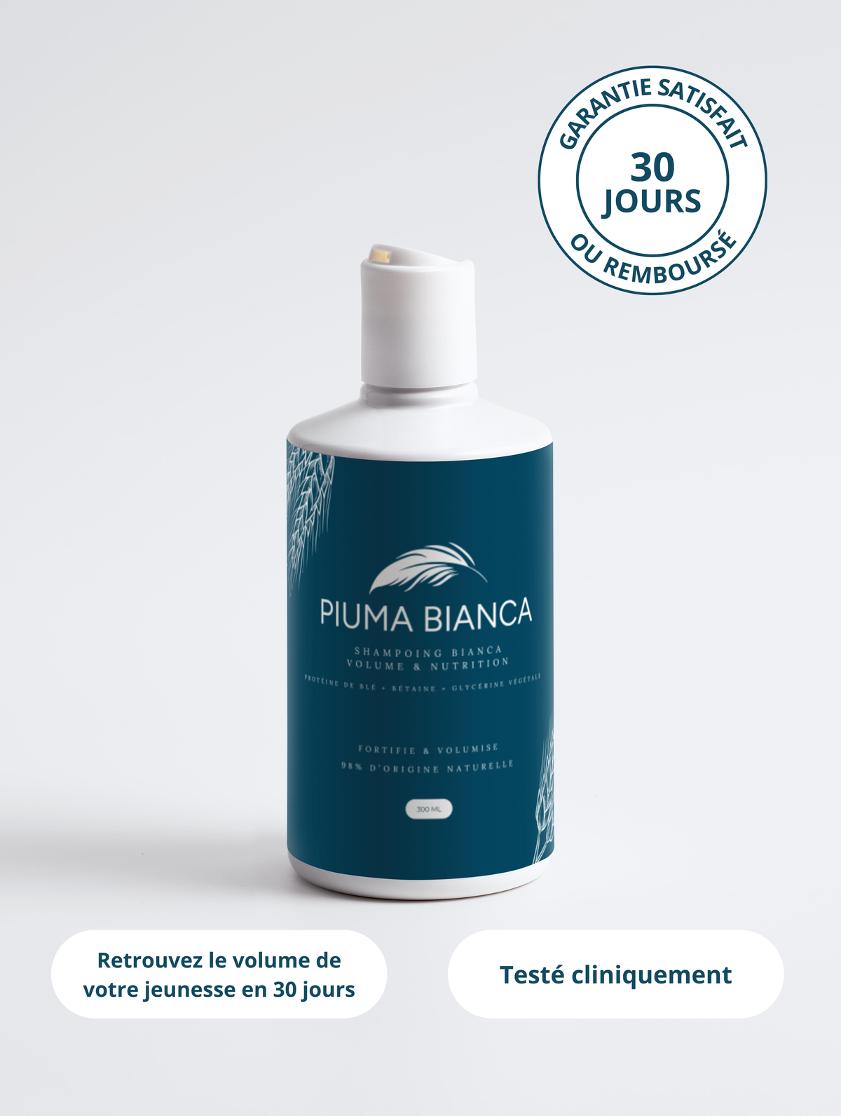 Shampoing-Traitement Bianca – Volume & Nutrition