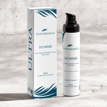 Gel Visage Hydratant au Zinc – Sans Huile
