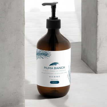 Gel Douche & Shampoing 2 en 1 - Boisé Élégant & Vétiver Fumé