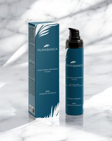 Crème Hydrata Maxi Bianca - Crème de Jour Hydratante - Piuma Bianca - Crème Hydrata Maxi Bianca - Crème de Jour Hydratante - 