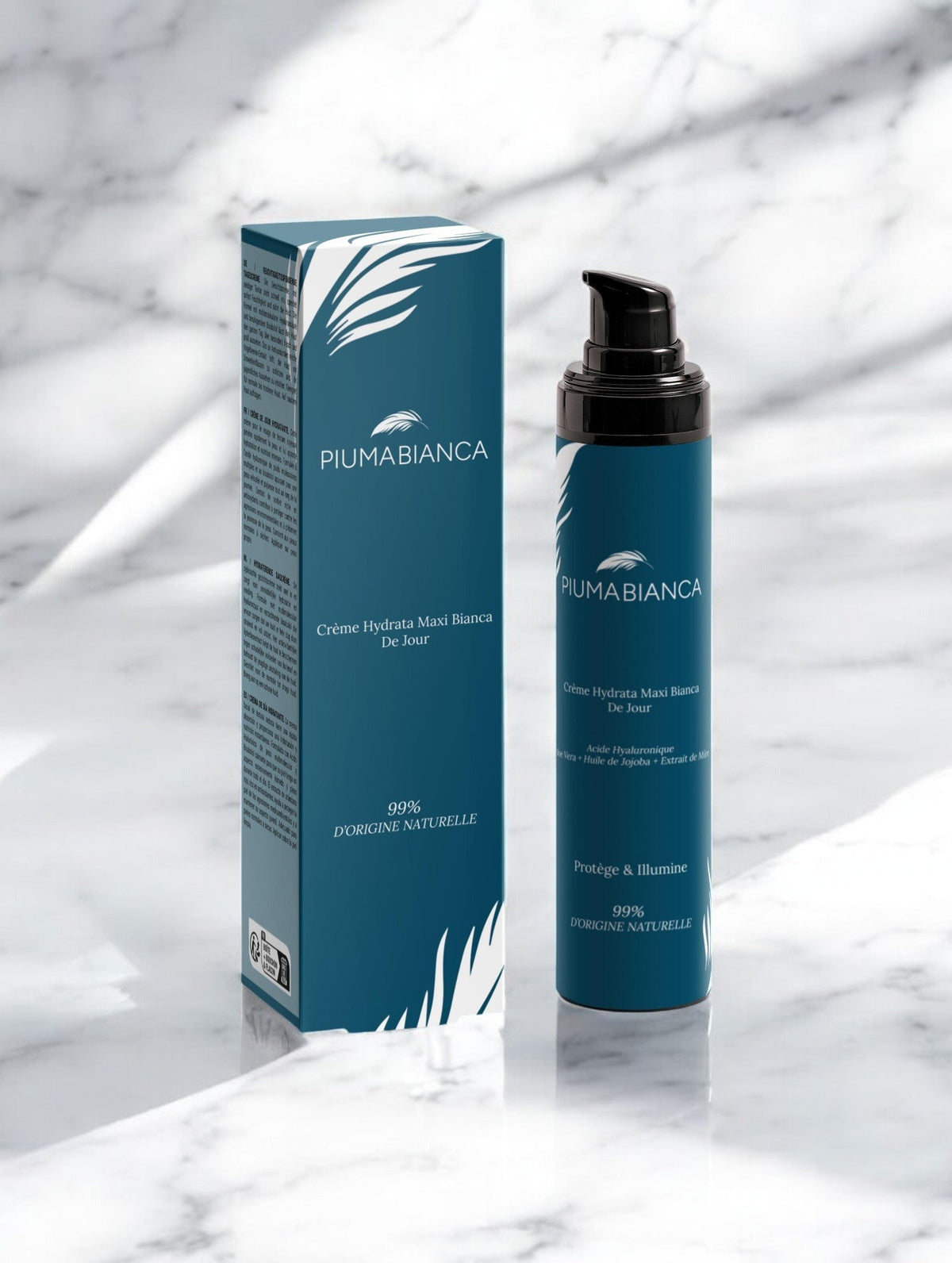 Crème Hydrata Maxi Bianca - Crème de Jour Hydratante - Piuma Bianca