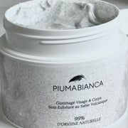 Gommage Visage & Corps - Soin au Sable Volcanique - Piuma Bianca