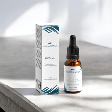 Serum Barba Bianca - Huile Non Grasse Hydratante pour Barbe - Piuma Bianca - Serum Barba Bianca - Huile Non Grasse Hydratante pour Barbe - 