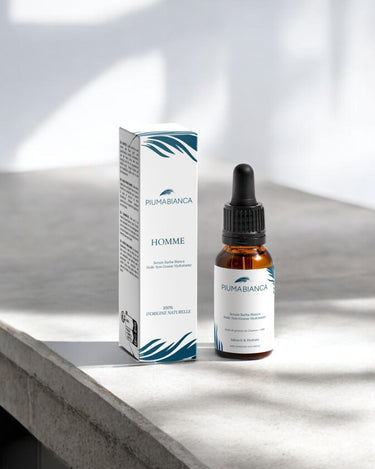 Serum Barba Bianca - Huile Non Grasse Hydratante pour Barbe - Piuma Bianca - Serum Barba Bianca - Huile Non Grasse Hydratante pour Barbe - 