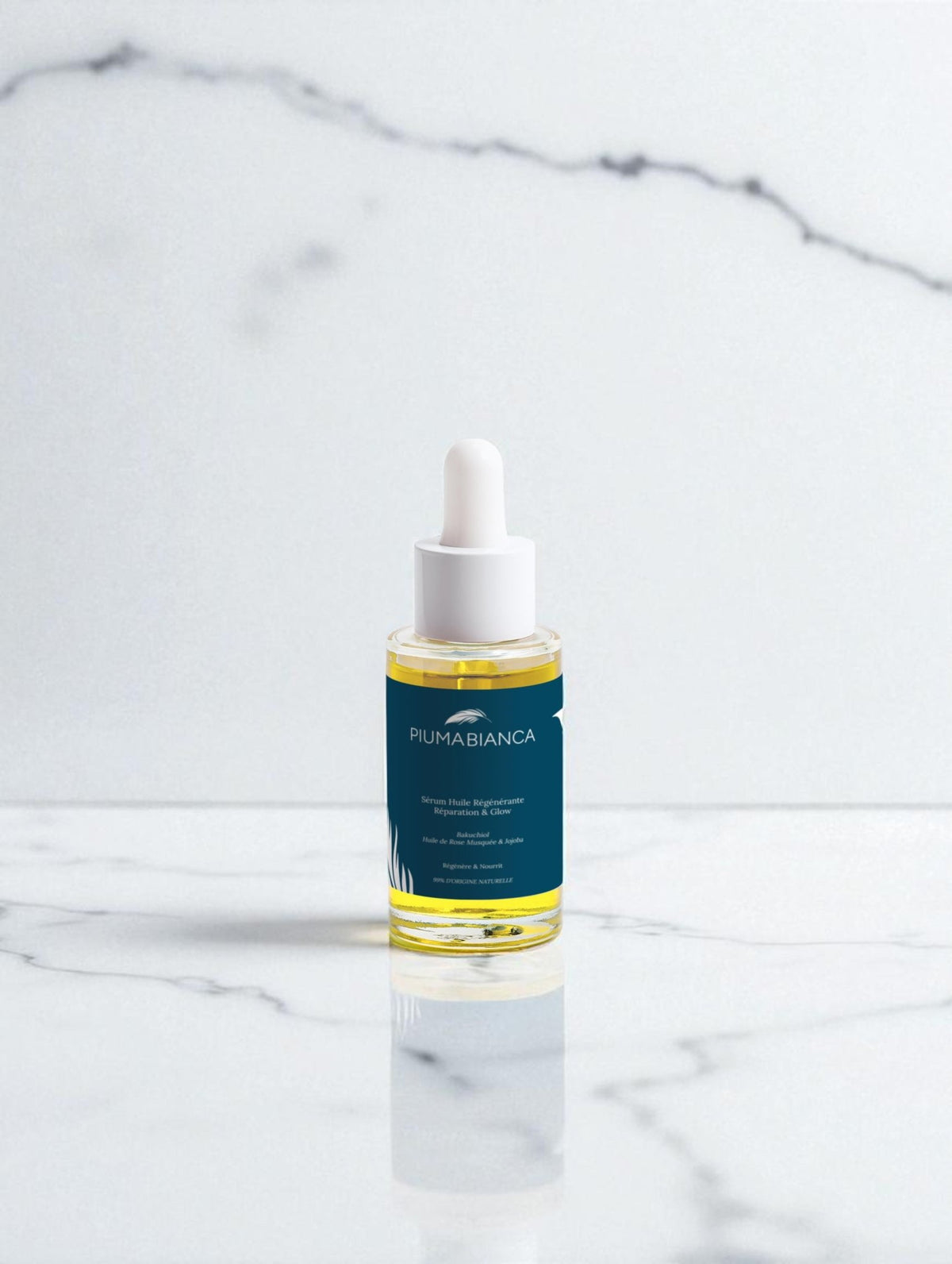 Sérum Huile Régénérante - Réparation & Glow - Piuma Bianca